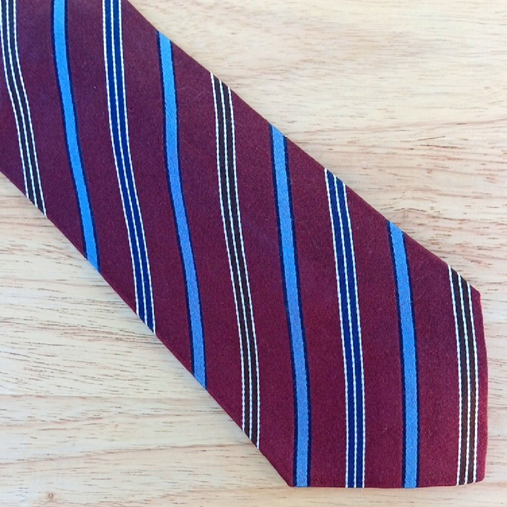 Classic Red and Blue Striped Tie from JOOP! for Formal Occasions